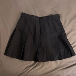 American apparel navy tennis skirt